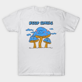 Keep Smile Mushroom T-Shirt